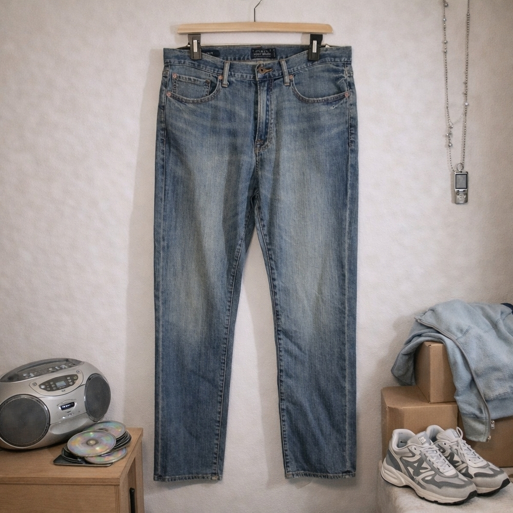 Lucky Brand 181 Athletic Fit Jeans 33x30 Medium Wash Denim